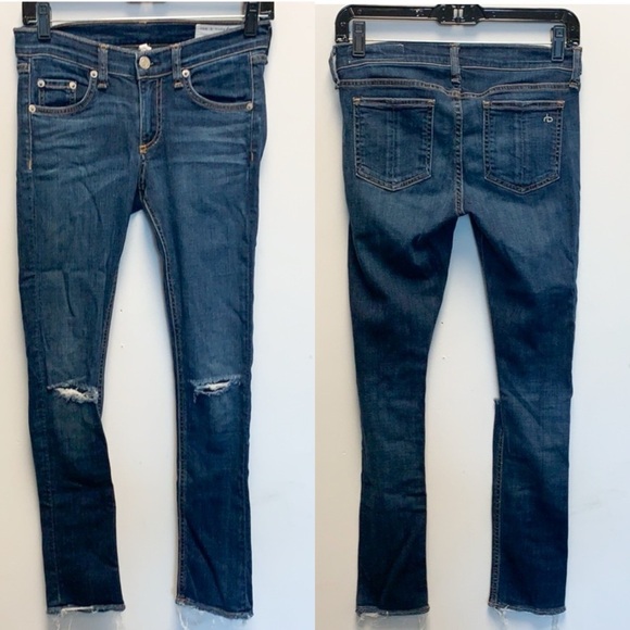 Rag & Bone Capri Orson ripped jeans - Picture 1 of 7